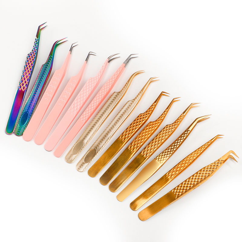 How should I disinfect my lashes tweezers before and after use?